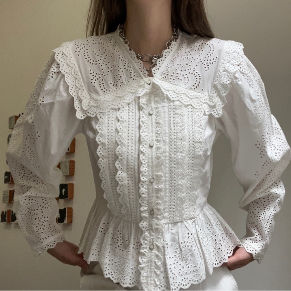 Ulla Johnson Mina Blouse - Picture 2 of 9